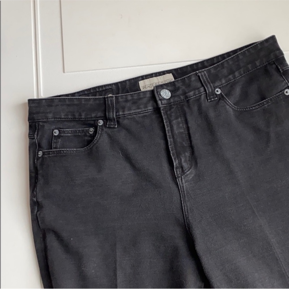 Peace of Cloth Washed Black Skinny Jeans 10 - Picture 2 of 9